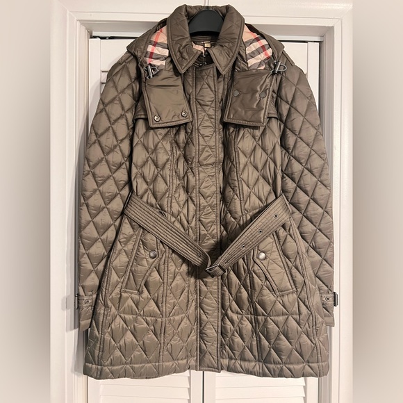 Burberry check quilted jacket - Picture 1 of 5
